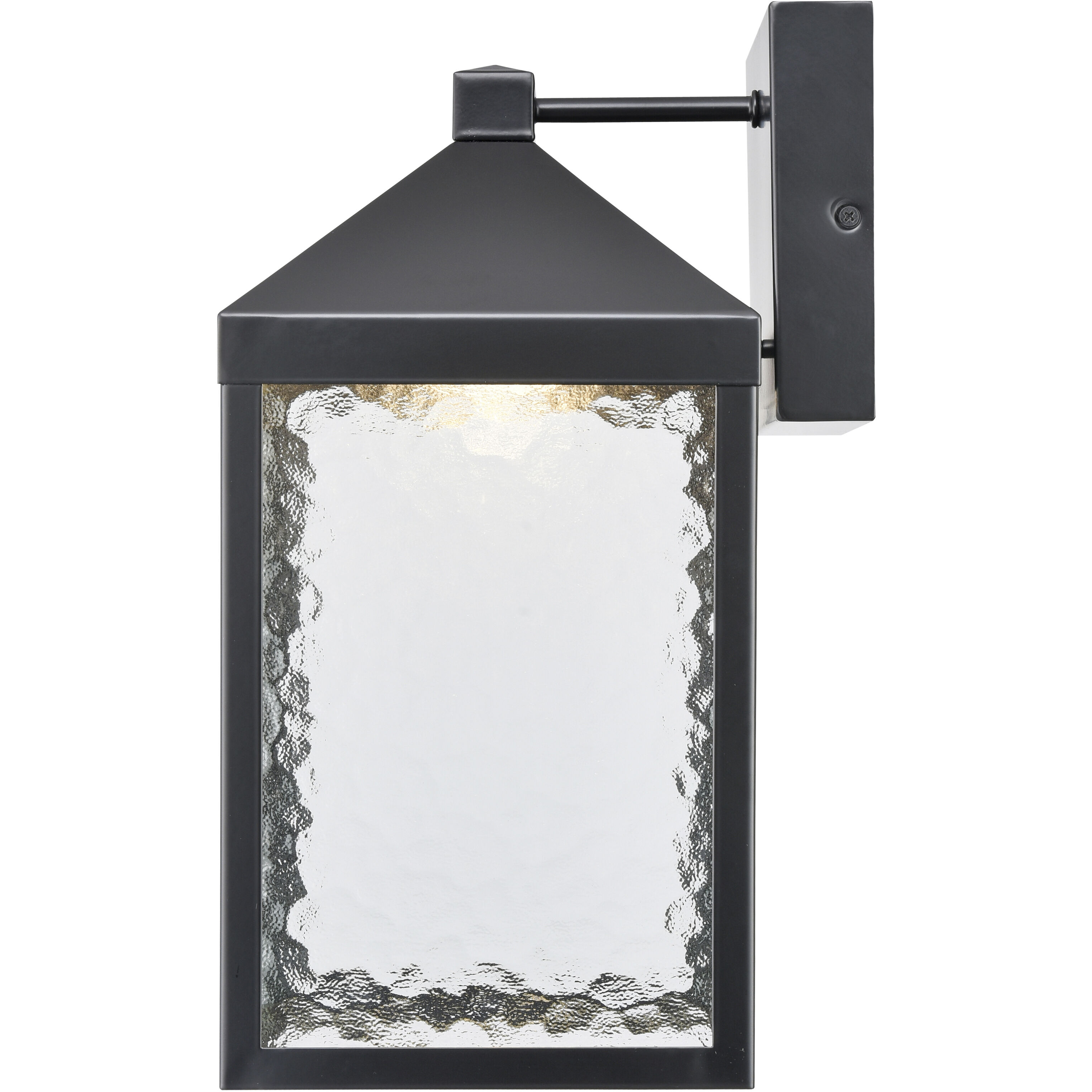 Aaron LED 15.25 inch Powder Coated Black Outdoor Wall Sconce